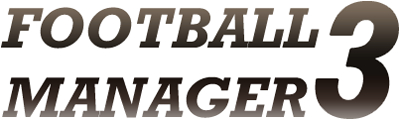 Football Manager 3 logo for ZX Spectrum